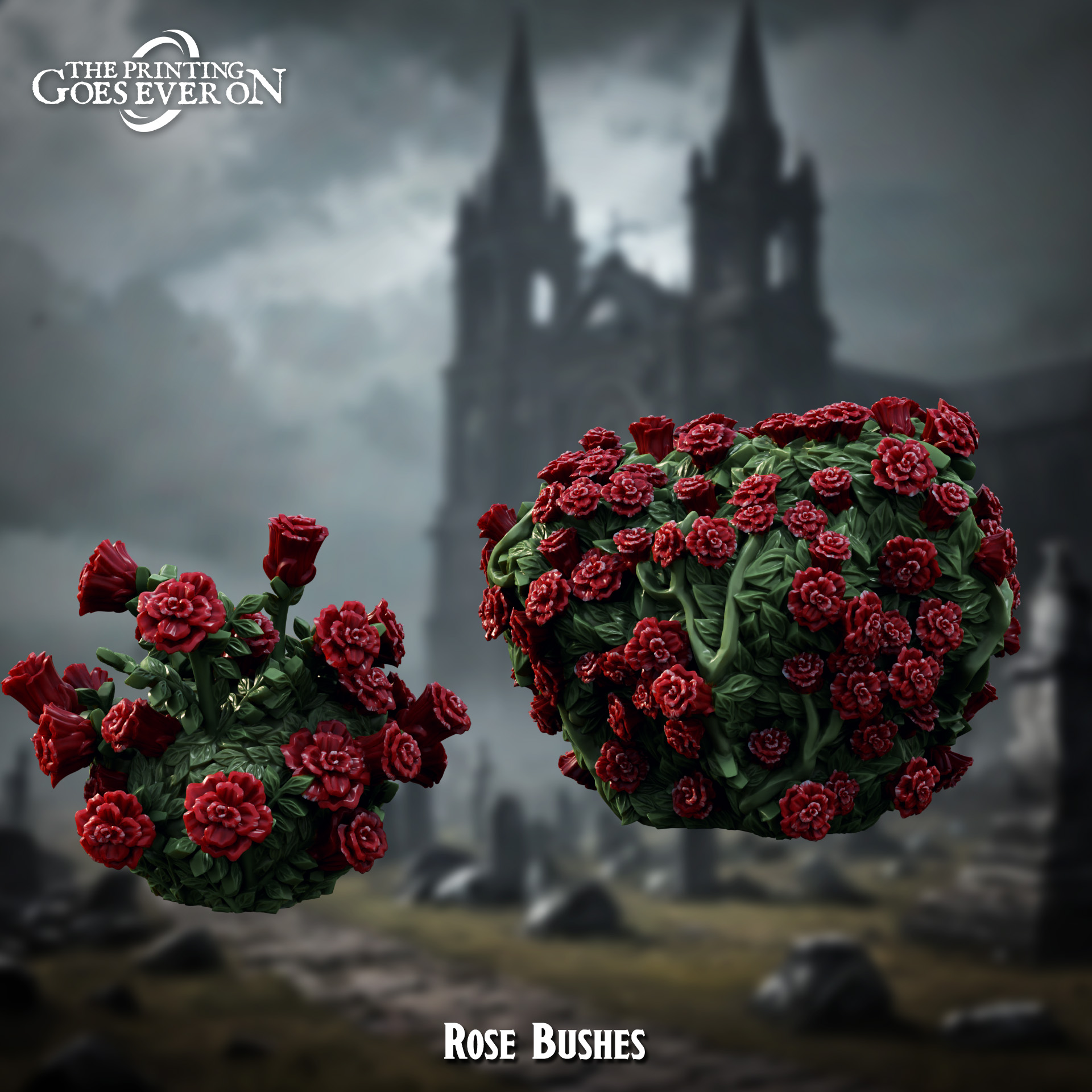 Rose Bushes - Presupported
